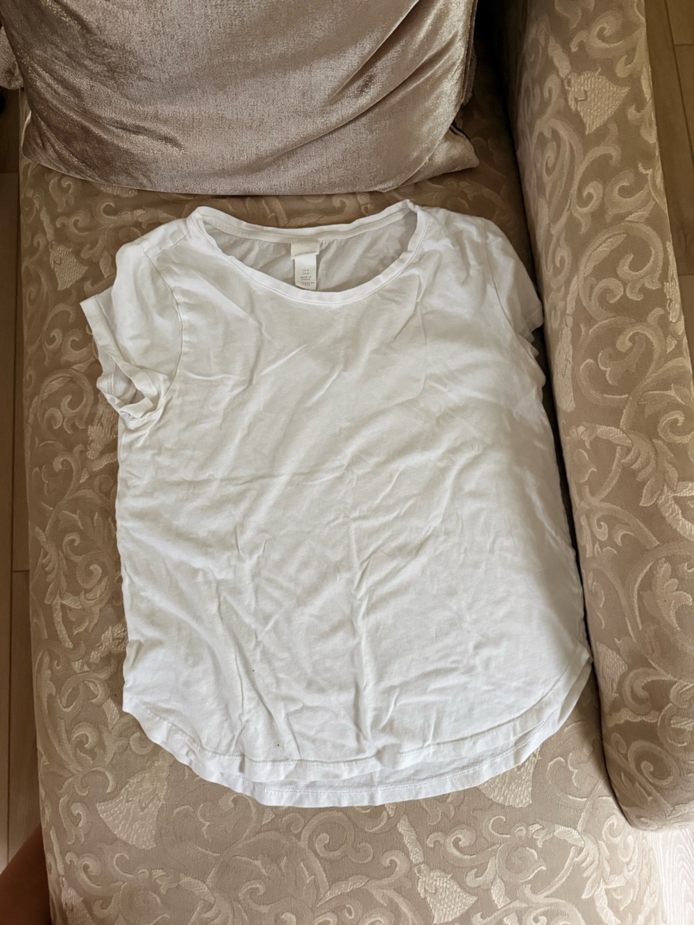 H&M White Short-Sleeve Tee